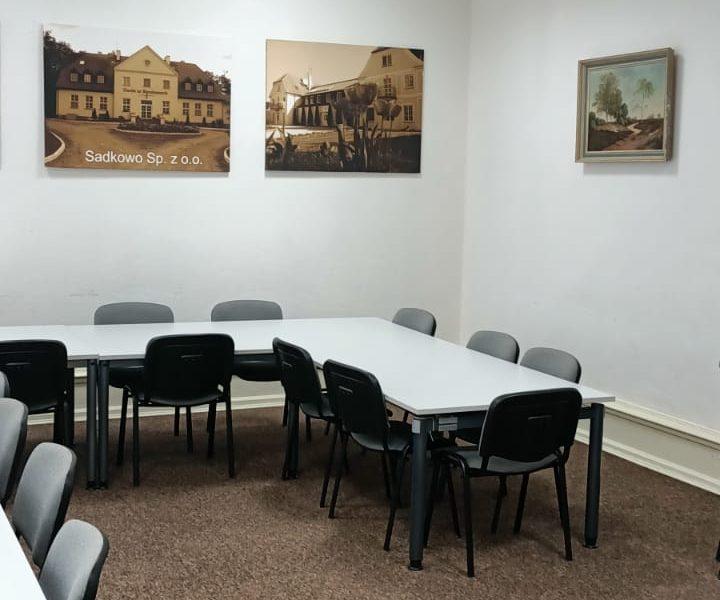 Sala konferencyjno - szkoleniowa w Elblągu